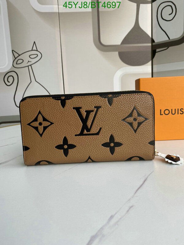 LV Bag-(4A)-Wallet- Code: BT4697 $ 59USD