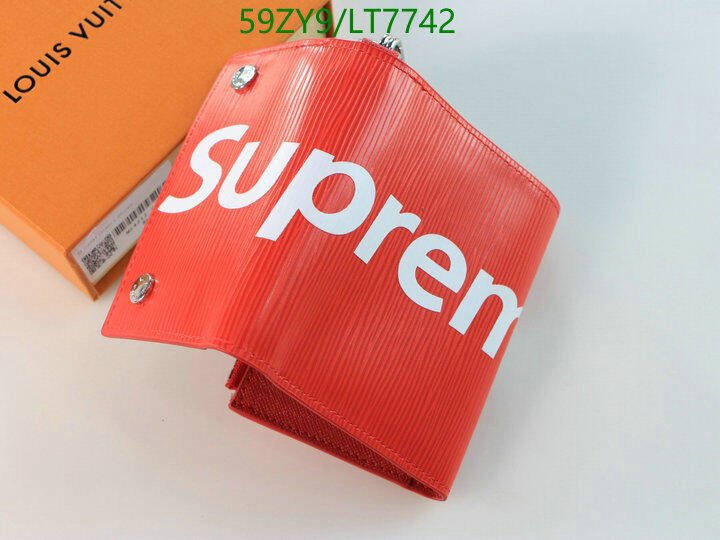 LV Bags-(4A)-Wallet-,Code: LT7742,$ 77USD