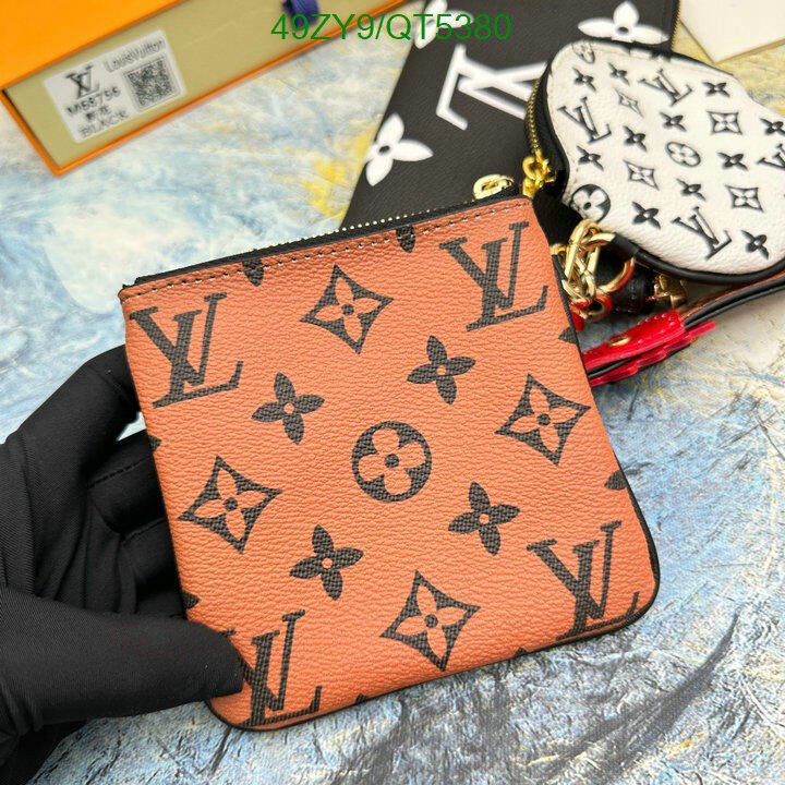 LV Bag-(4A)-Wallet- Code: QT5380 $ 64USD