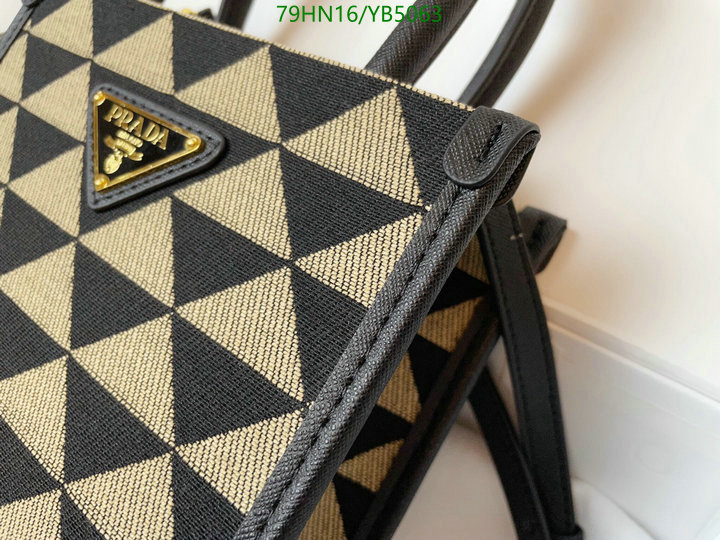 Prada Bag-(4A)-Handbag-,Code: YB5063,$ 103USD