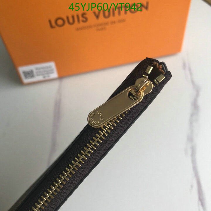 LV Bags-(4A)-Wallet-,Code: YT942,$ 59USD