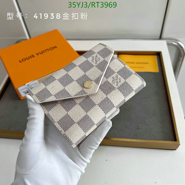 LV Bag-(4A)-Wallet- Cod8: RT3969 $ 46USD