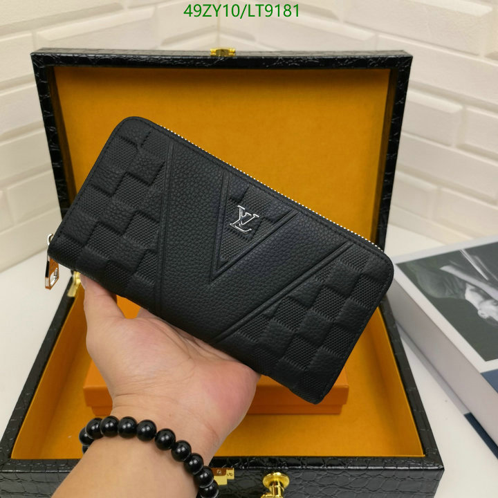 LV Bags-(4A)-Wallet-,Code: LT9181,$ 64USD