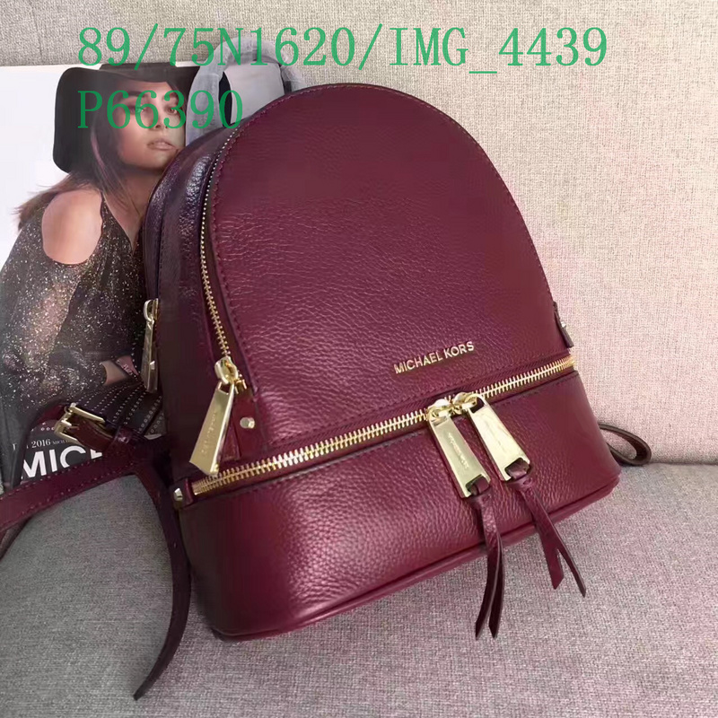 Michael Kors Bag-(4A)-Backpack-,Code: MSB122204,$ 116USD