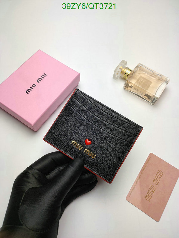Miu Miu Bag-(4A)-Wallet- Code: QT3721 $ 51USD