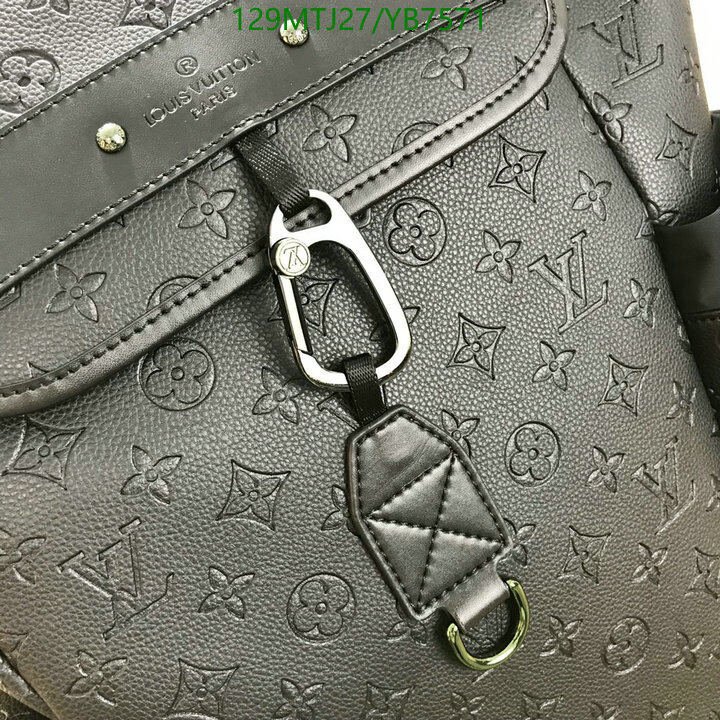 LV Bags-(4A)-Backpack-,Code: YB7571,$ 168USD