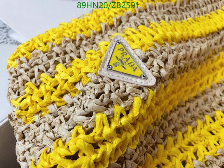 Prada Bag-(4A)-Handbag-,Code: ZB2591,$ 116USD
