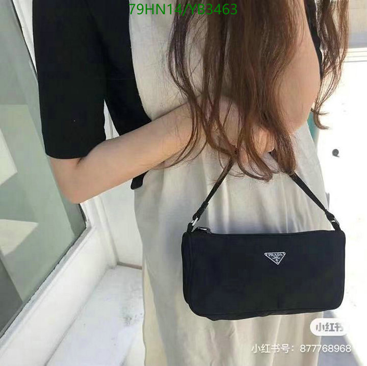 Prada Bag-(4A)-Diagonal- Code: YB3463 $ 103USD