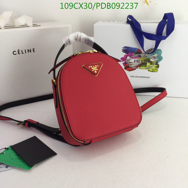 Prada Bag-(4A)-Backpack-,Code: PDB092237,$ 142USD