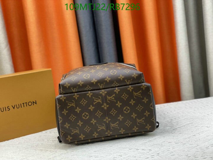 LV Bag-(4A)-Backpack- Code: RB7296 $ 142USD