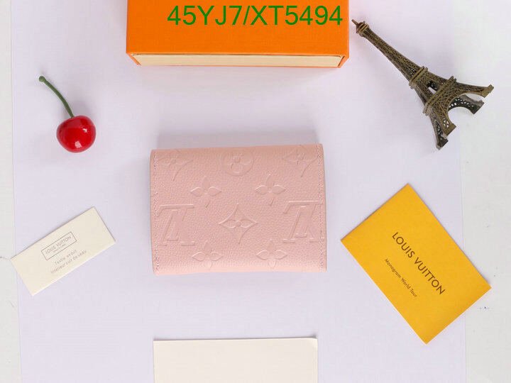 LV Bags-(4A)-Wallet-,Code: XT5494,$ 59USD