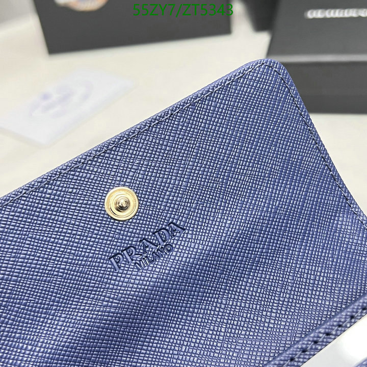 Prada Bag-(4A)-Wallet-,Code: ZT5343,$ 72USD