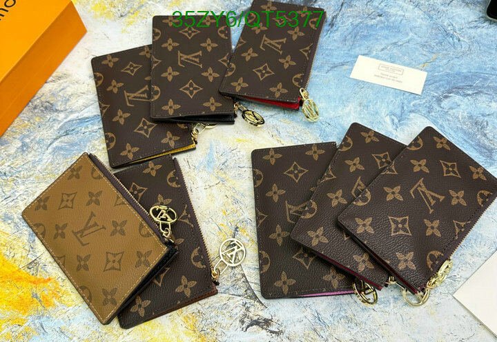 LV Bag-(4A)-Wallet- Code: QT5377 $ 46USD