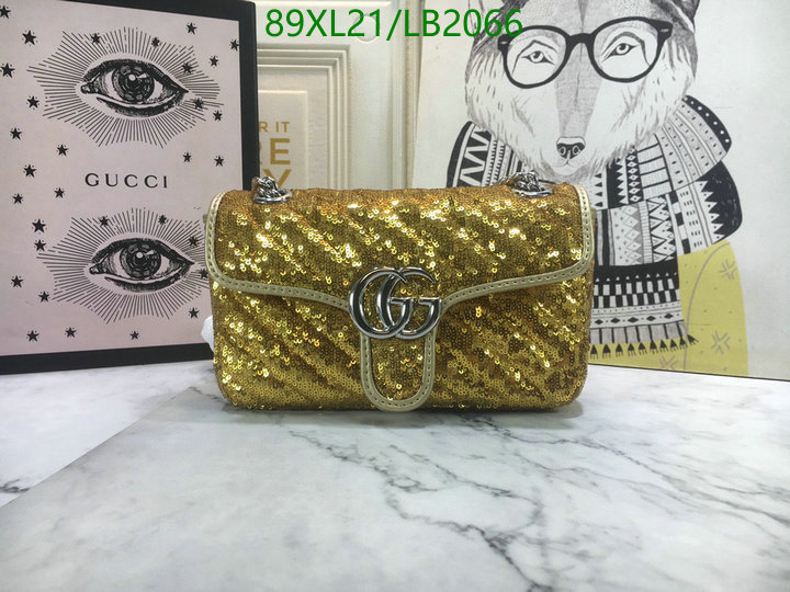 Gucci Bag-(4A)-Marmont,Code: LB2066,$ 116USD