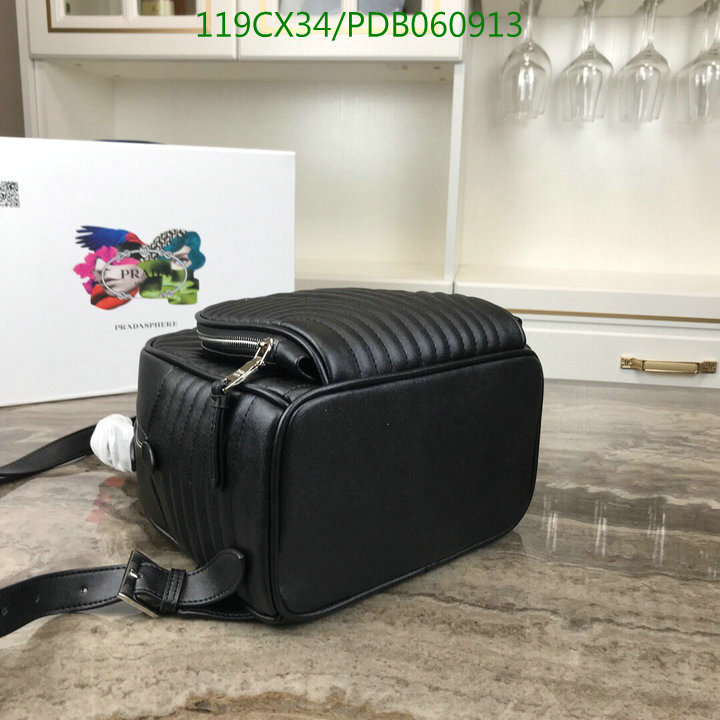 Prada Bag-(4A)-Backpack-,Code: PDB060913,$ 155USD