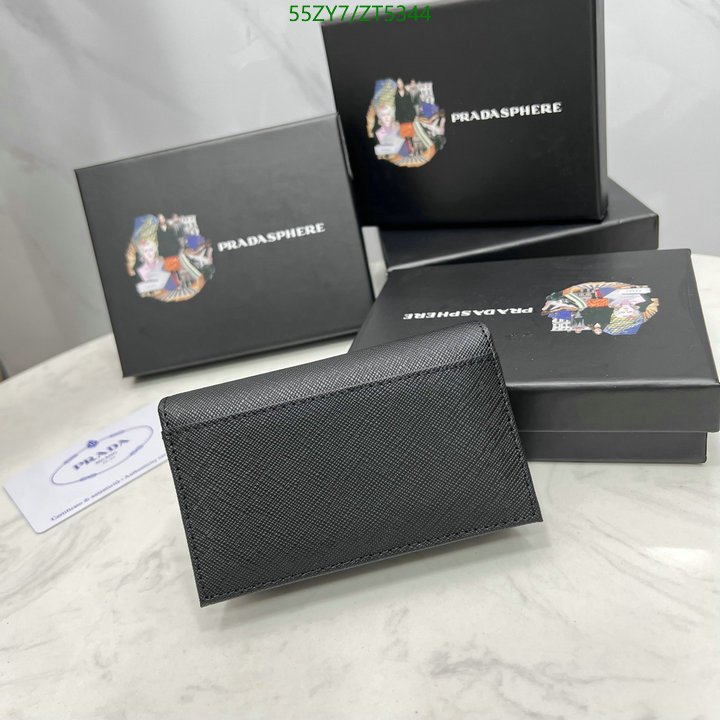 Prada Bag-(4A)-Wallet- Code: ZT5344 $ 72USD