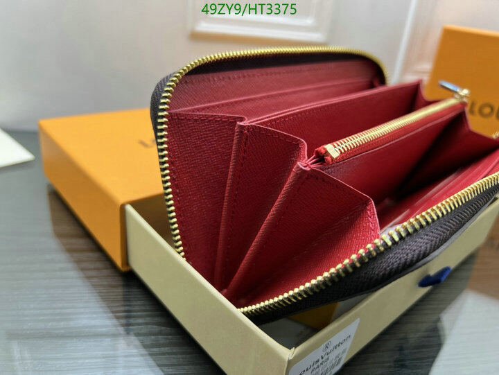 LV Bags-(4A)-Wallet-,Code: HT3375,$ 64USD