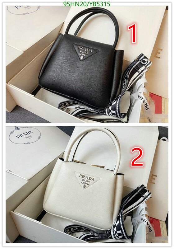 Prada Bag-(4A)-Handbag-,Code: YB5315,$ 124USD