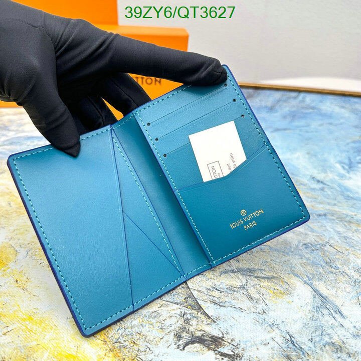 LV Bag-(4A)-Wallet- Code: QT3627 $ 51USD