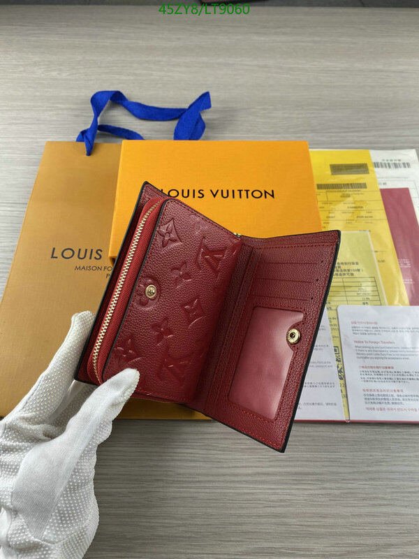 LV Bags-(4A)-Wallet-,Code: LT9060,$ 59USD