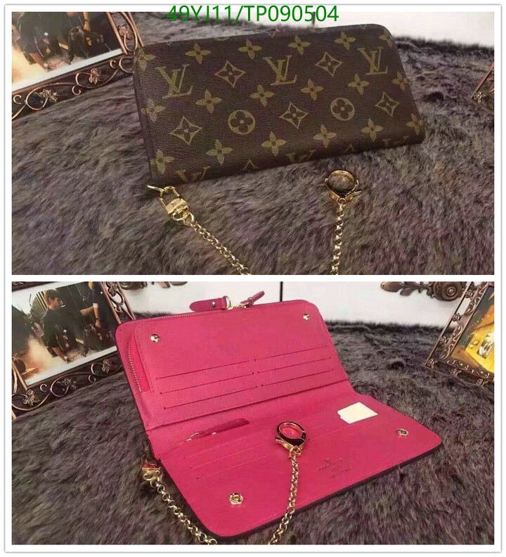 LV Bags-(4A)-Wallet-,Code: TP090504,$ 64USD