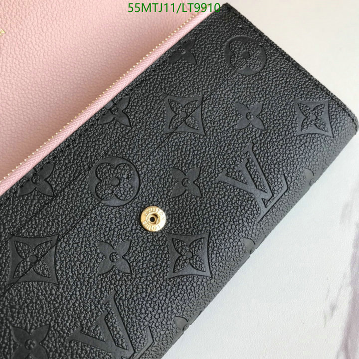 LV Bags-(4A)-Wallet-,Code: LT9910,$ 72USD