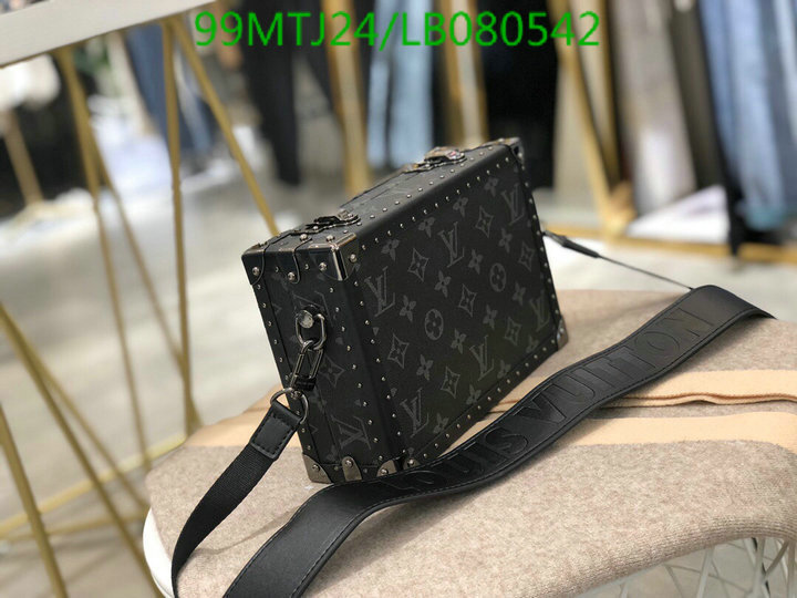 LV Bags-(4A)-Petite Malle-,Code: LB080542,$ 129USD