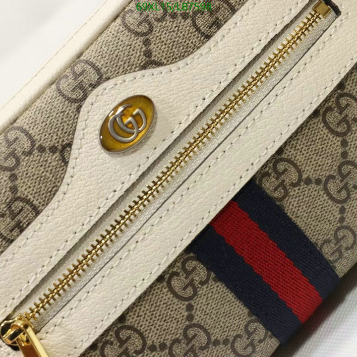 Gucci Bag-(4A)-Ophidia-G,Code: LB7598,$ 90USD