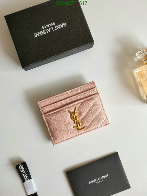 YSL Bag-(4A)-Wallet-,Code: ZT1617,$ 51USD