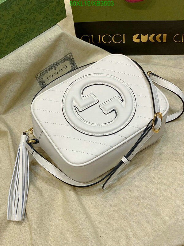 Gucci Bag-(4A)-Diagonal-,Code: XB3593,$ 90USD