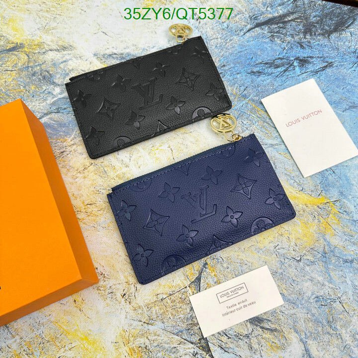 LV Bag-(4A)-Wallet- Code: QT5377 $ 46USD