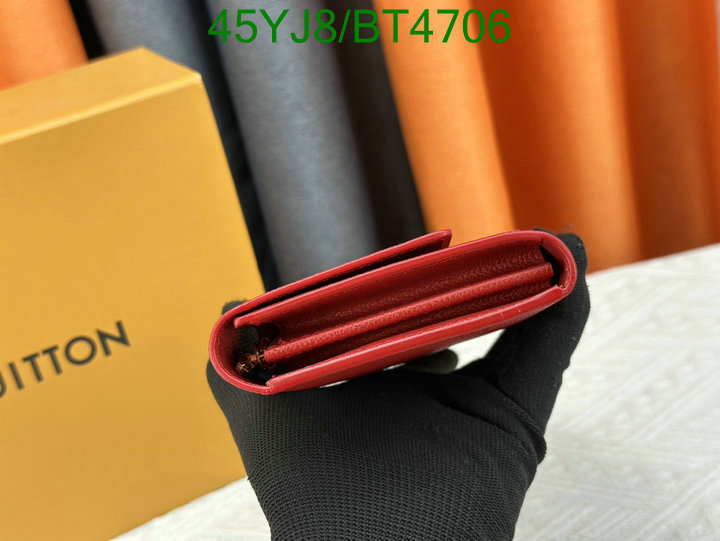 LV Bag-(4A)-Wallet- Code: BT4706 $ 59USD