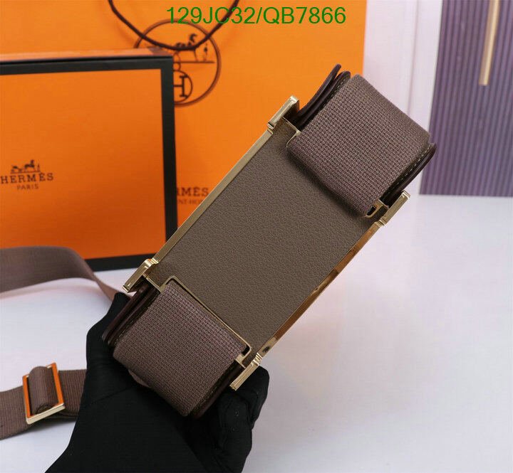 Hermes Bag-(4A)-Diagonal- Code: QB7866 $ 168USD