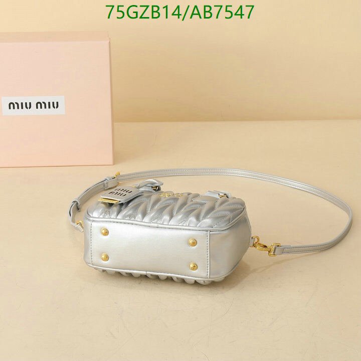 Miu Miu Bag-(4A)-Crossbody- Code: AB7547 $ 98USD