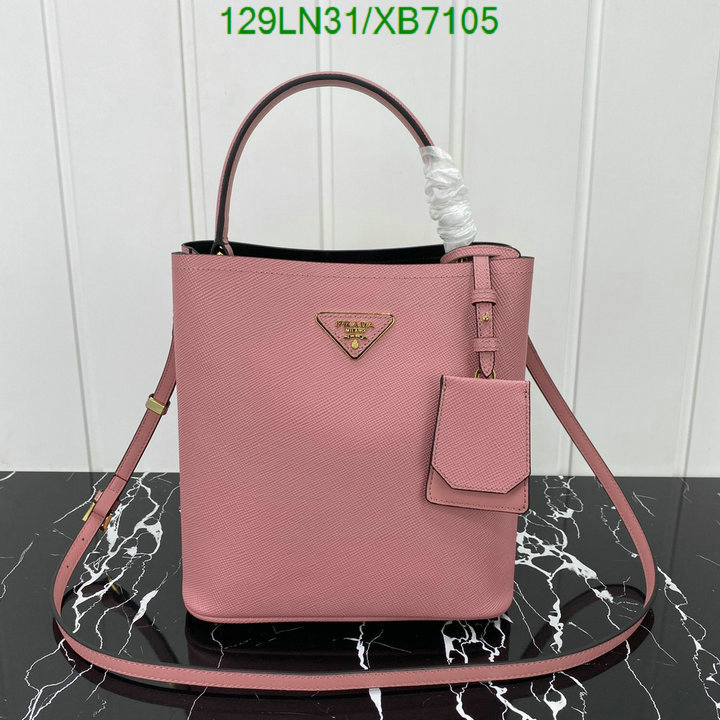 Prada Bag-(4A)-Bucket Bag- Code: XB7105 $ 168USD