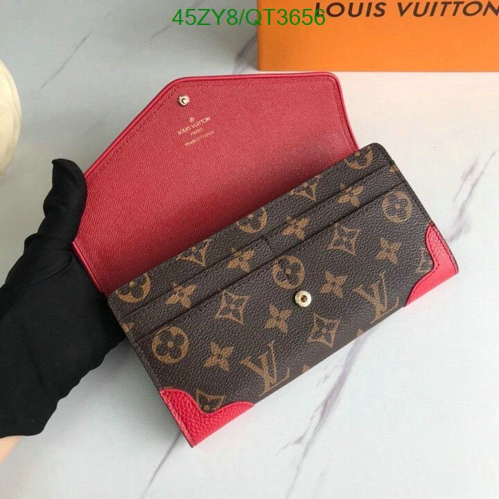 LV Bag-(4A)-Wallet- Code: QT3656 $ 59USD