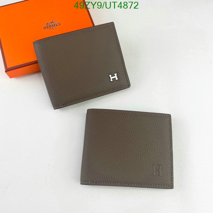 Hermes Bag-(4A)-Wallet- Code: UT4872 $ 64USD