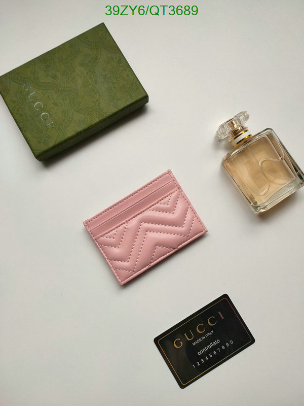 Gucci Bag-(4A)-Wallet- Code: QT3689 $ 51USD