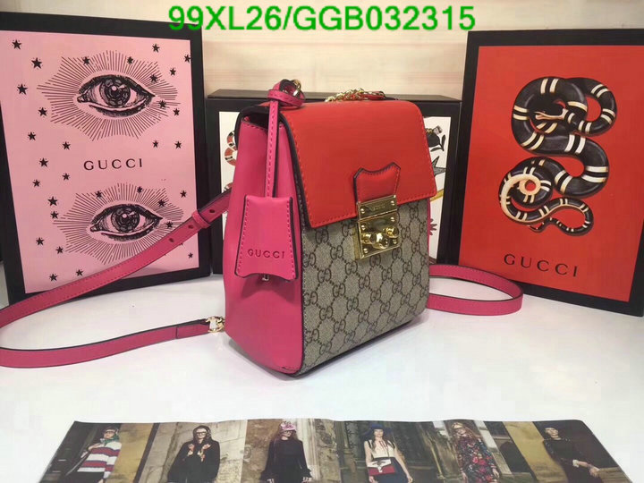 Gucci Bag-(4A)-Padlock-,Code: GGB032315,$ 129USD