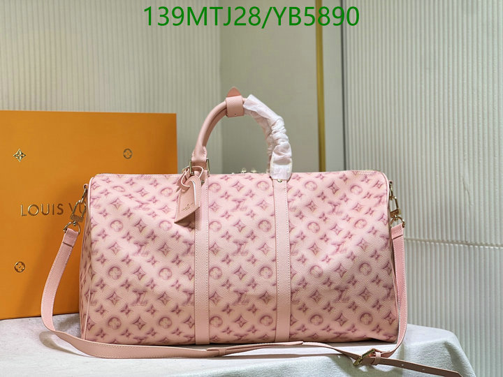LV Bags-(4A)-Keepall BandouliRe 45-50-,Code: YB5890,$ 181USD
