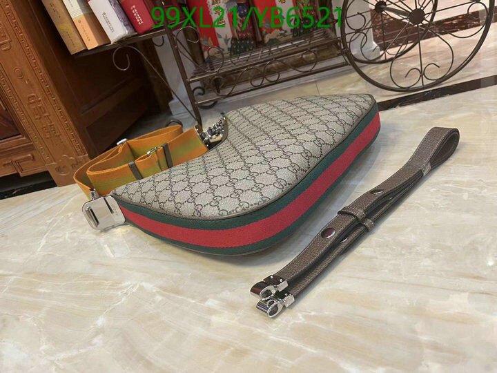Gucci Bag-(4A)-Diagonal-,Code: YB6521,$ 129USD