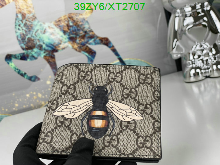 Gucci Bag-(4A)-Wallet-,Code: XT2707,$ 51USD
