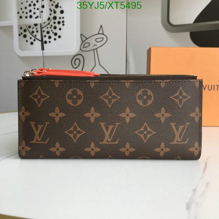 LV Bags-(4A)-Wallet-,Code: XT5495,$ 46USD