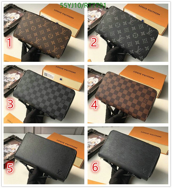 LV Bag-(4A)-Wallet- Code: RT7791 $ 72USD