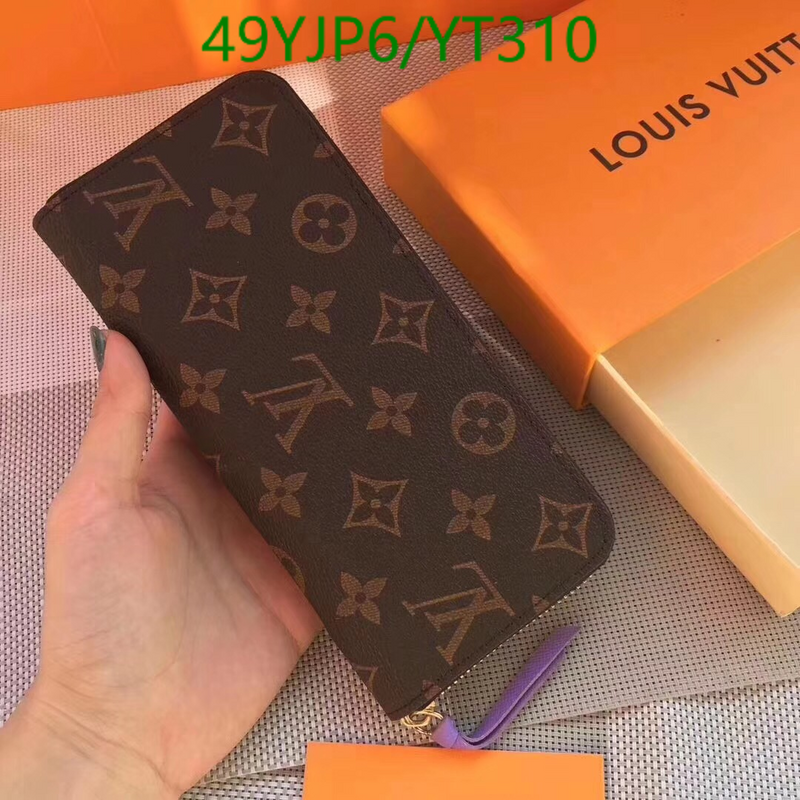 LV Bags-(4A)-Wallet-,Code: YT310,$ 64USD