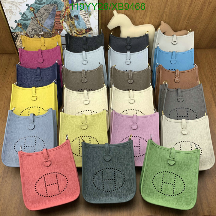 Hermes Bag-(4A)-Evelyne- Code: XB9466 $ 155USD