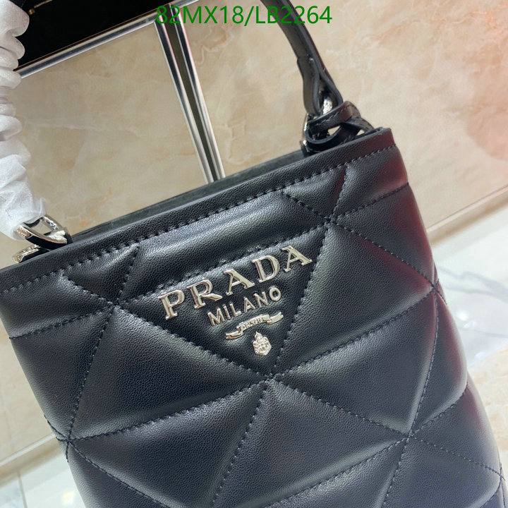 Prada Bag-(4A)-Bucket Bag- Code: LB2264 $ 107USD