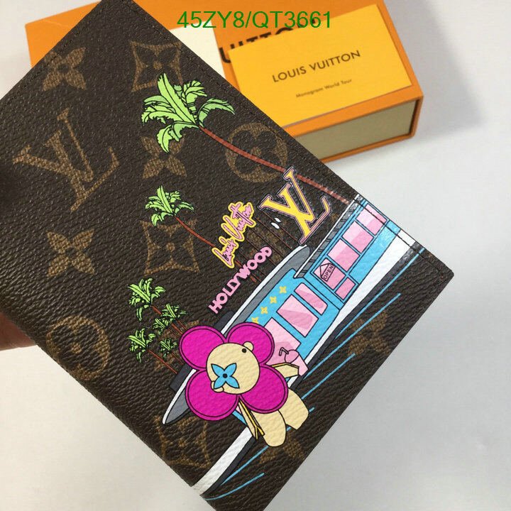 LV Bag-(4A)-Wallet- Code: QT3661 $ 59USD