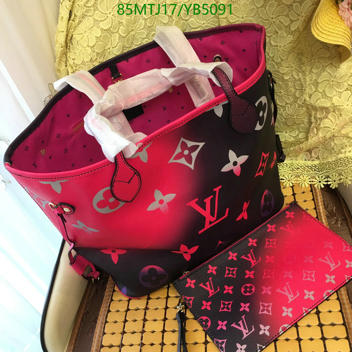 LV Bags-(4A)-Neverfull-,Code: YB5091,$ 111USD