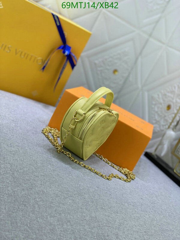 LV Bags-(4A)-Pochette MTis Bag-Twist-,Code: XB42,$ 90USD